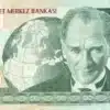 20 Turkish Lira note featuring Atatürk and Ephesus ruins