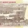 5 Turkish Lira banknote - Atatürk portrait and Anıtkabir mausoleum