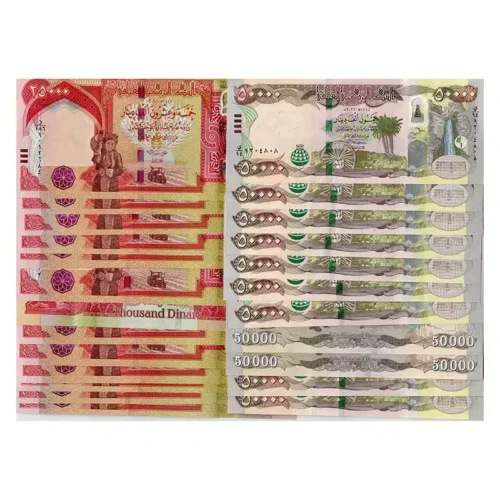 IRAQ LOT OF ONE MILLION DINAR IQD Banknotes