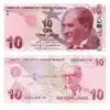 Turkey Banknotes Turkey 10 Lira UNC Banknotes - Year 2024