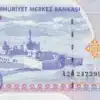 100 Turkish Lira banknote with Atatürk and İshakpaşa Palace