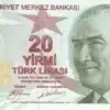 Turkey Banknotes Turkey 20 Lira UNC Banknotes - Year 2024