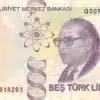 Turkey 5 Lira UNC Banknotes - Year 2024