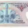 500 Turkish Lira (1970) – Front: İzmir Clock Tower | Back: Architectural details