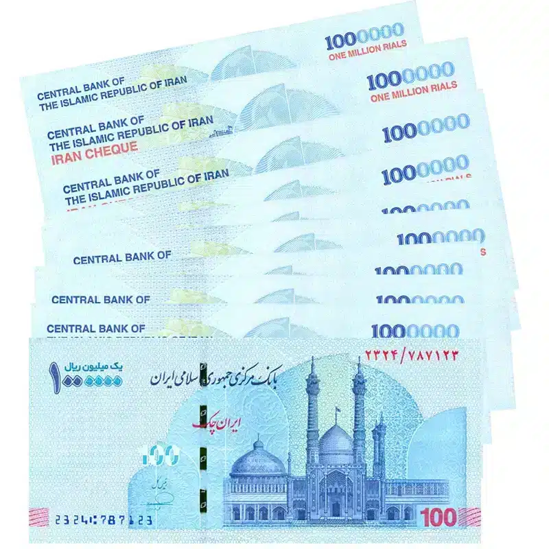 Million Iranian Rials UNC Banknote Year 2022