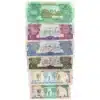 Somaliland Uncirculated banknotes set, 5 Shilin Banknote Front, 50 Shilin Banknote Front, 100 Shilin Banknote Front, 500 Shilin Banknote Front, 1000 Shilin Banknote Front, 5000 Shilin Banknote Front