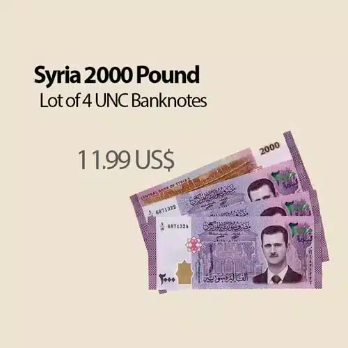 Syria Pound Banknotes
